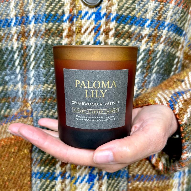 Cedarwood & Vetiver Luxury Candle