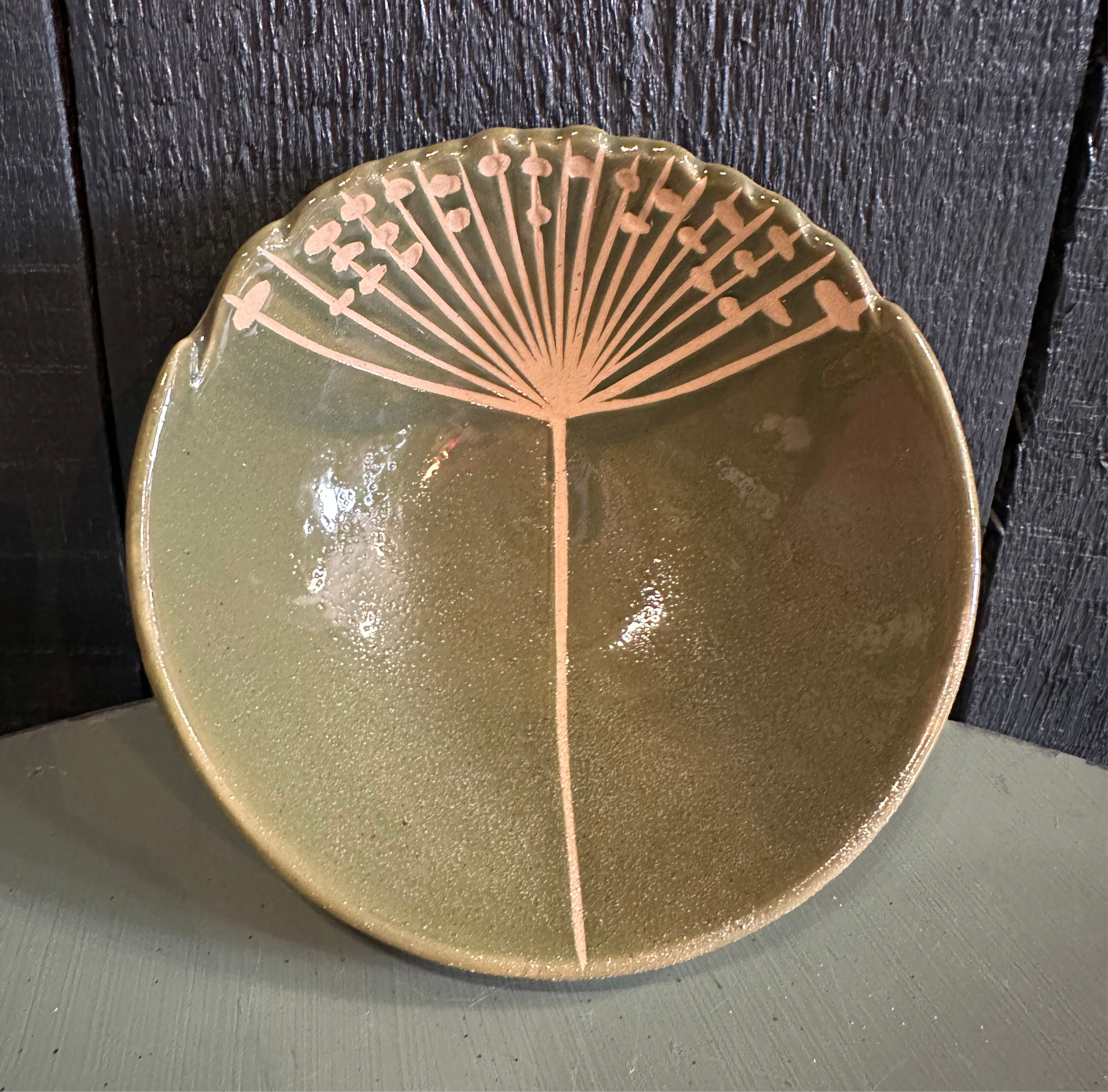 Stone Seedhead Bowl