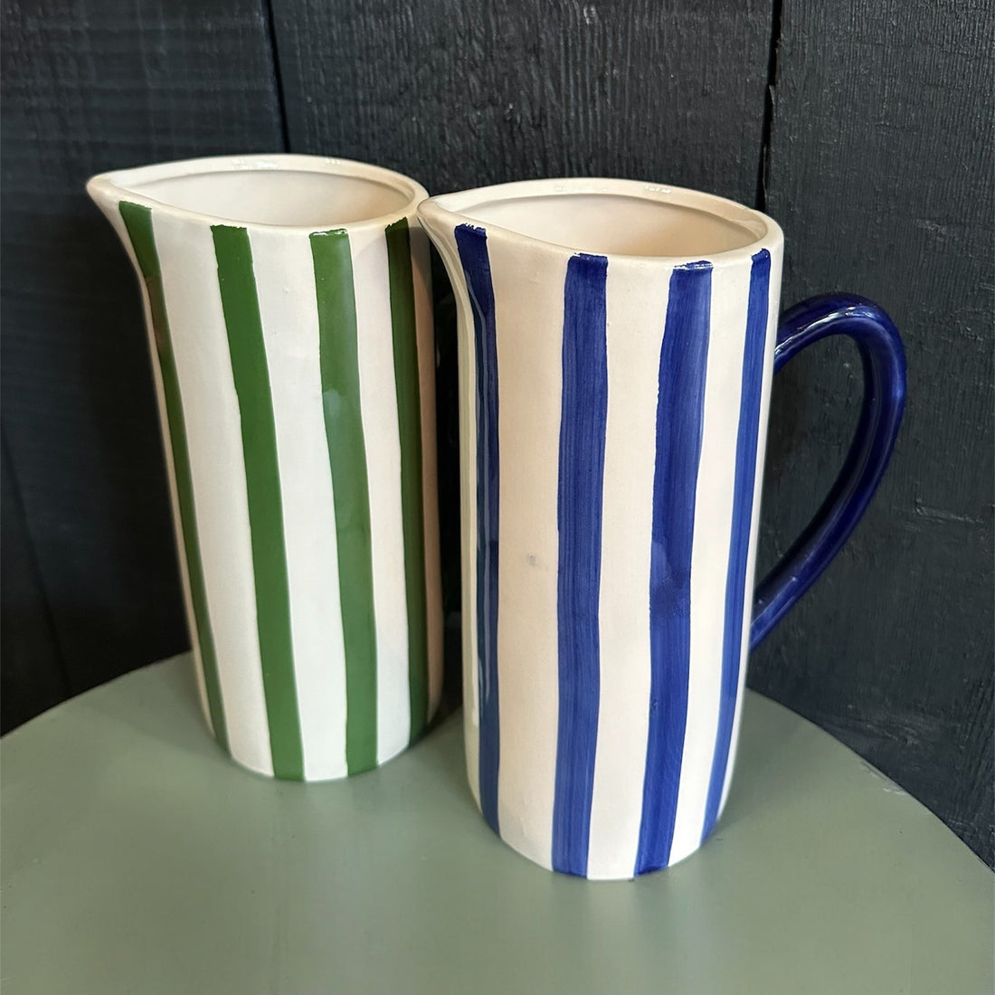 Stripey Jug
