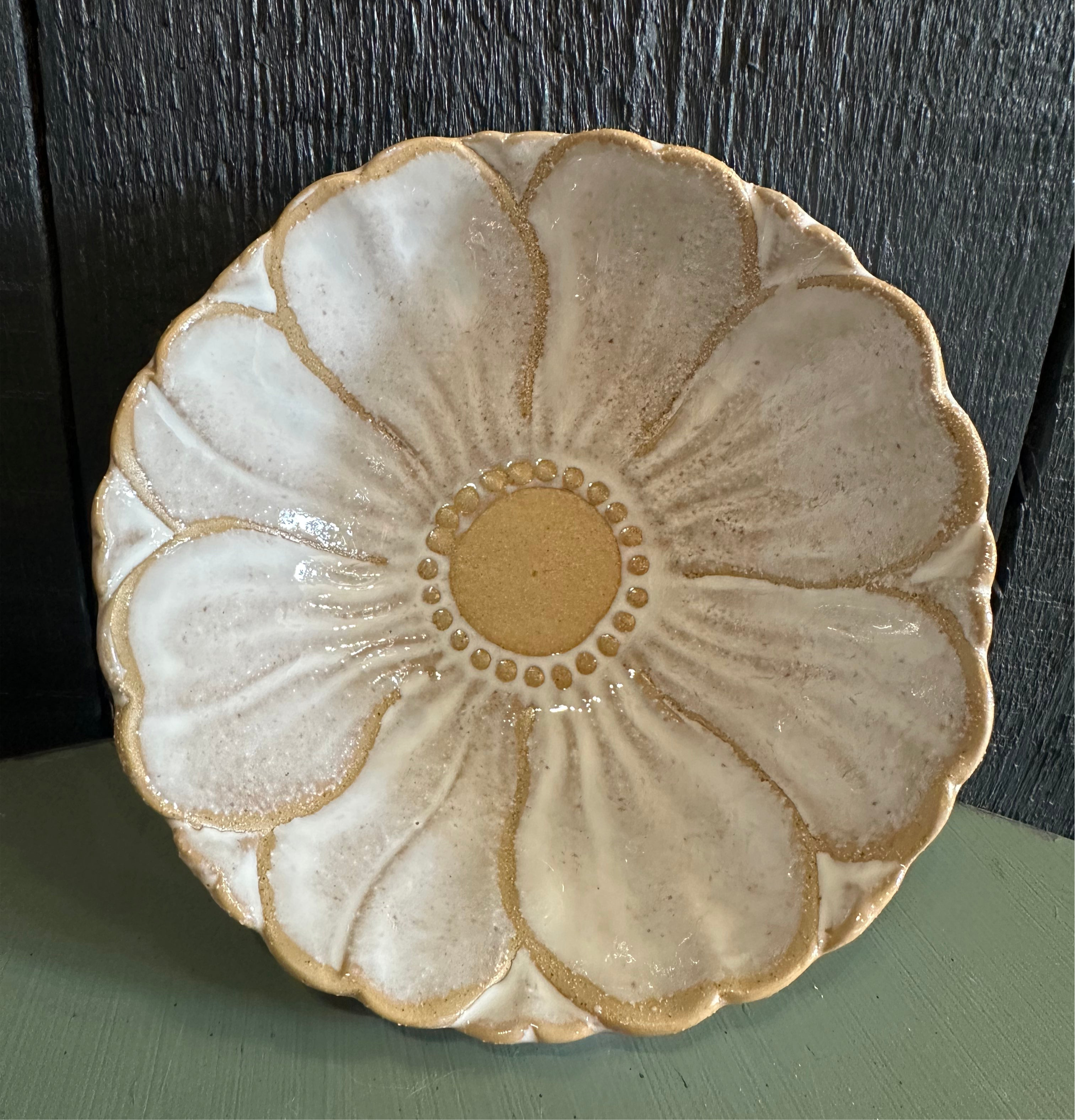 Stone Flower Bowl