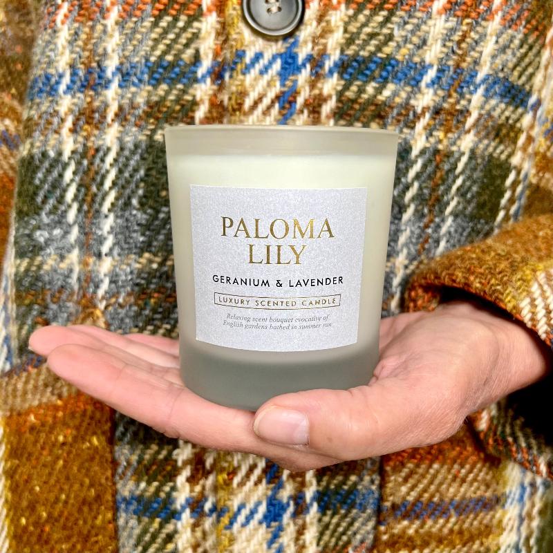 Geranium & Lavender Luxury Candle