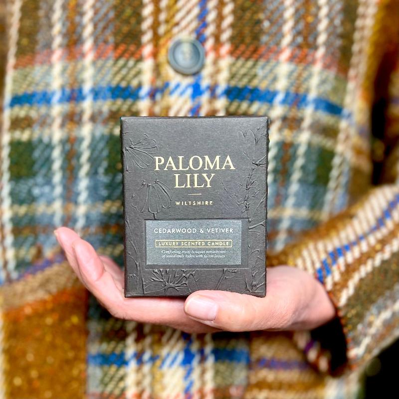 Cedarwood & Vetiver Luxury Candle Box