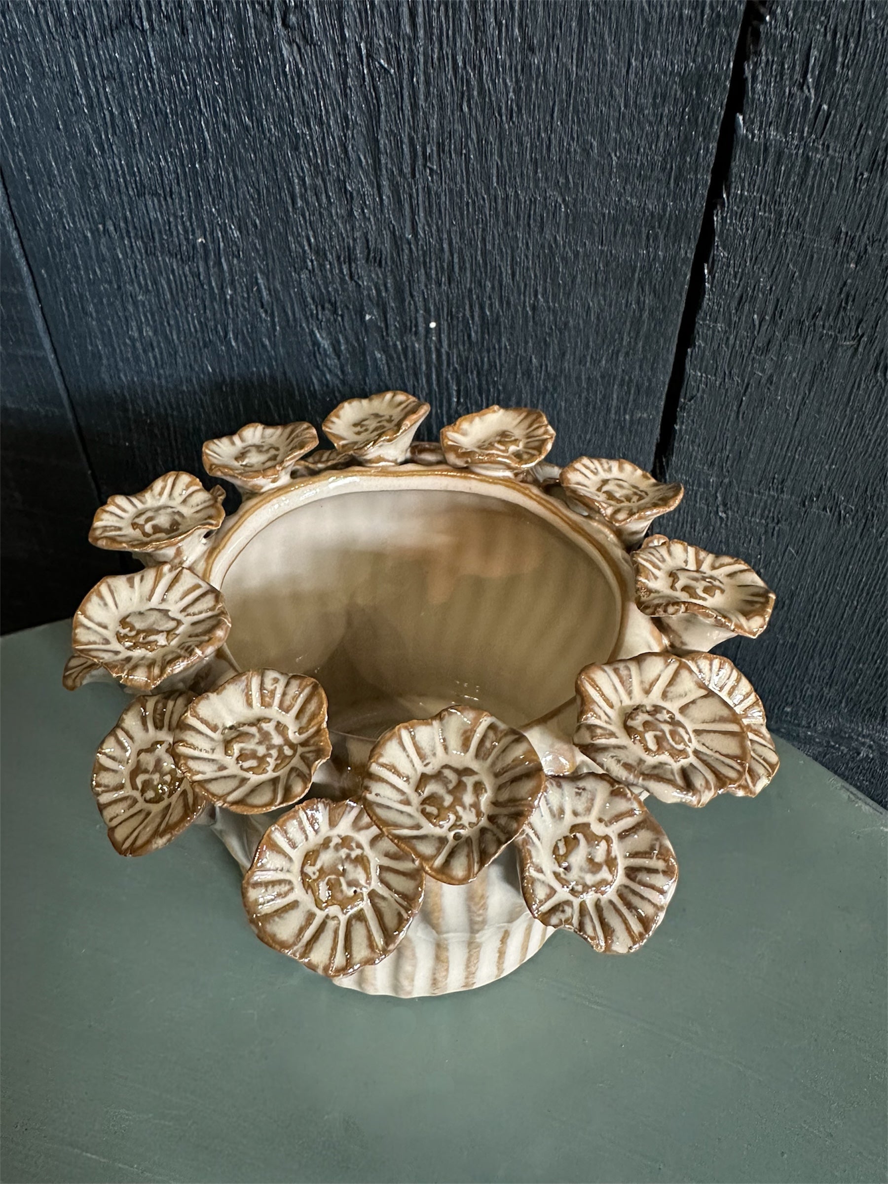 Round Mushroom Pot