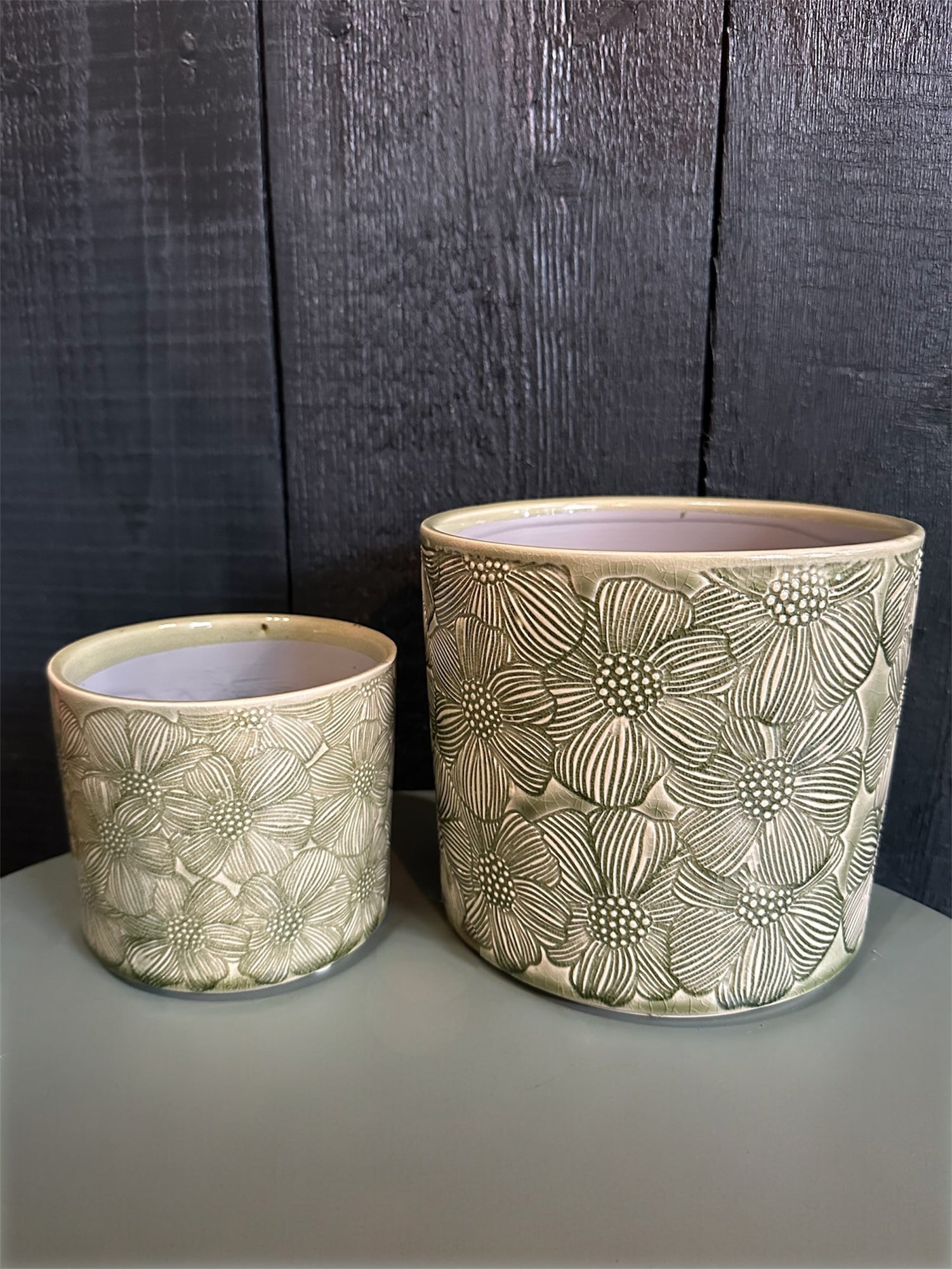 Green Flower Pot