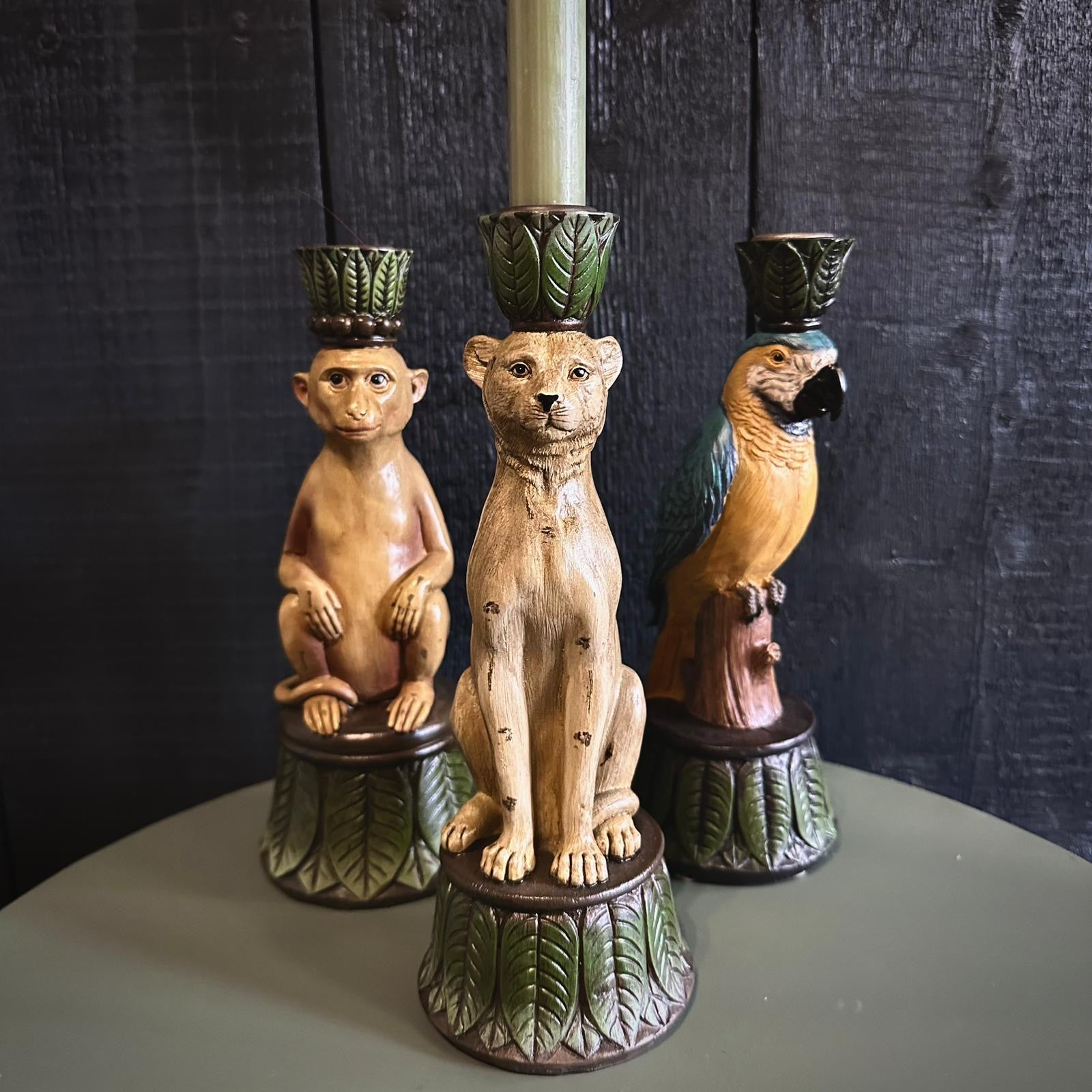 Wildlife Candlesticks