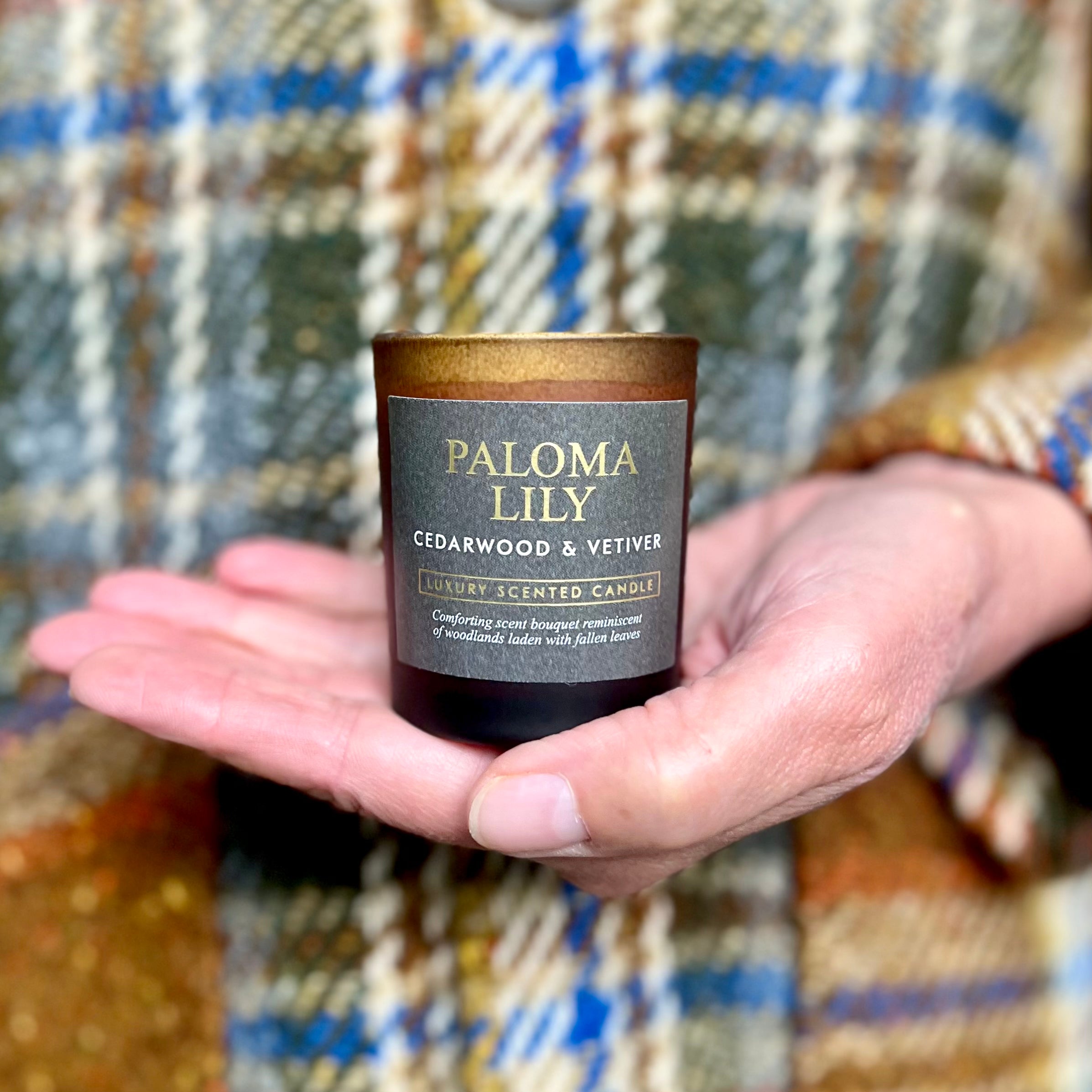Cedarwood & Vetiver Travel Candle