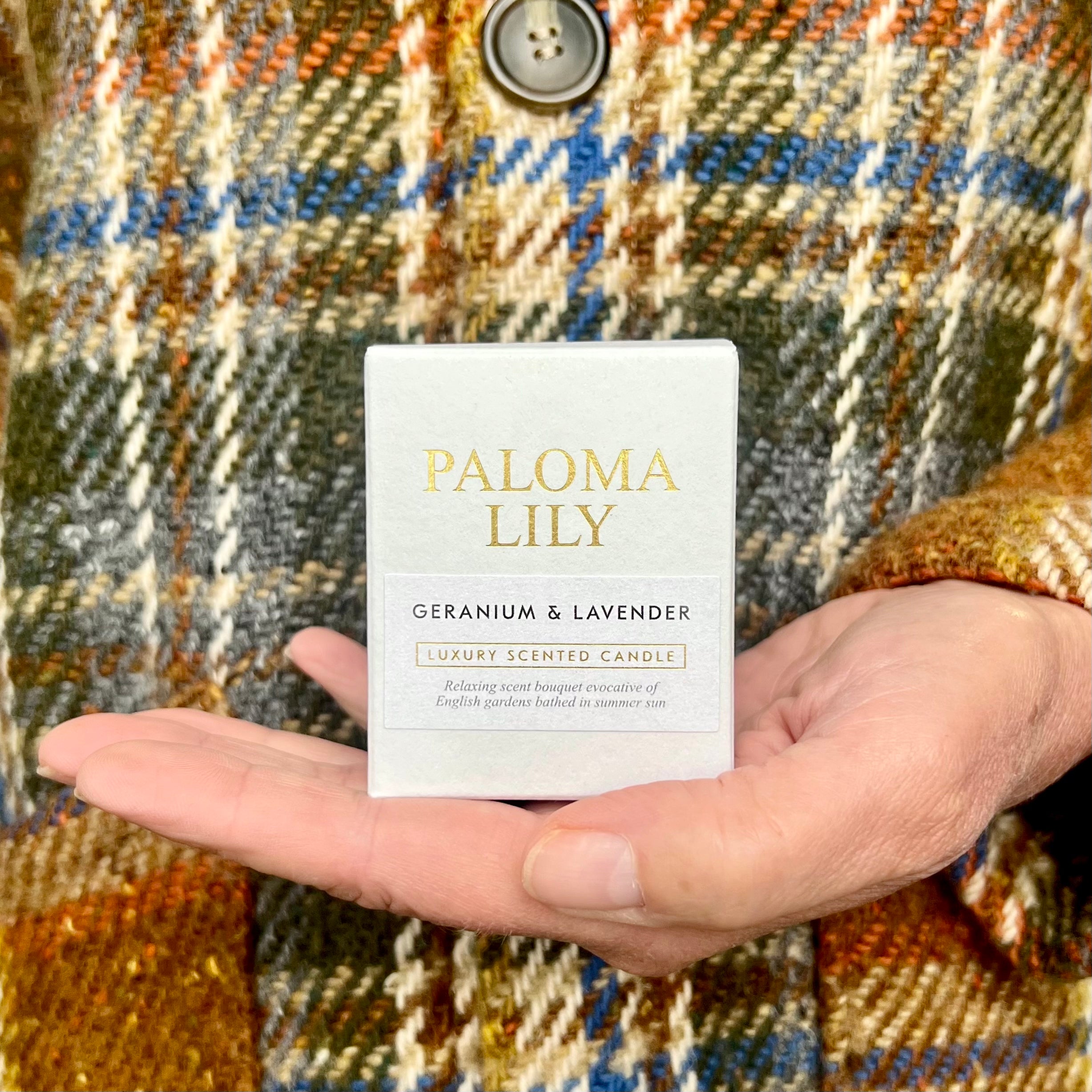 Geranium & Lavender Travel Candle