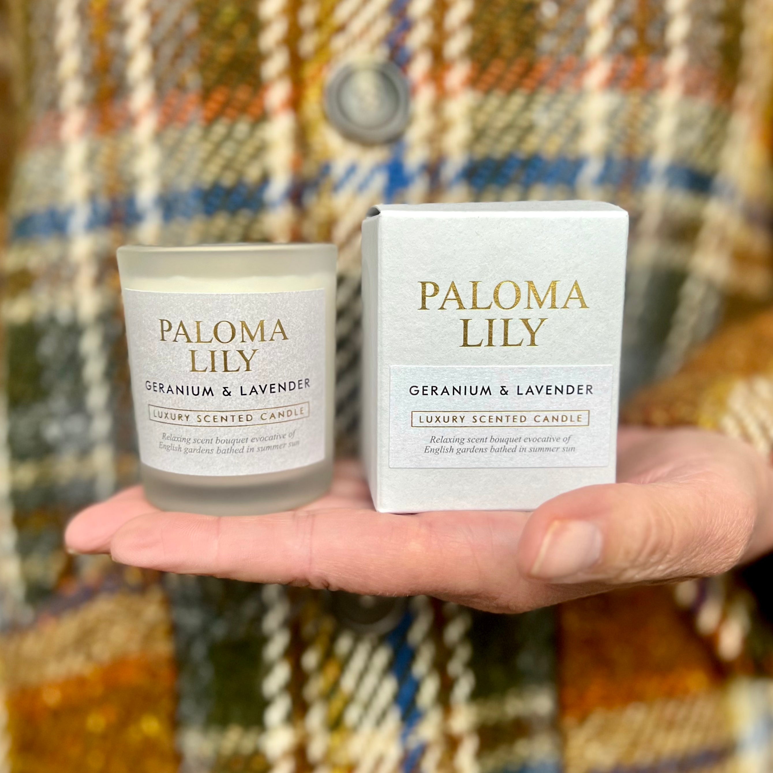 Geranium & Lavender Travel Candle