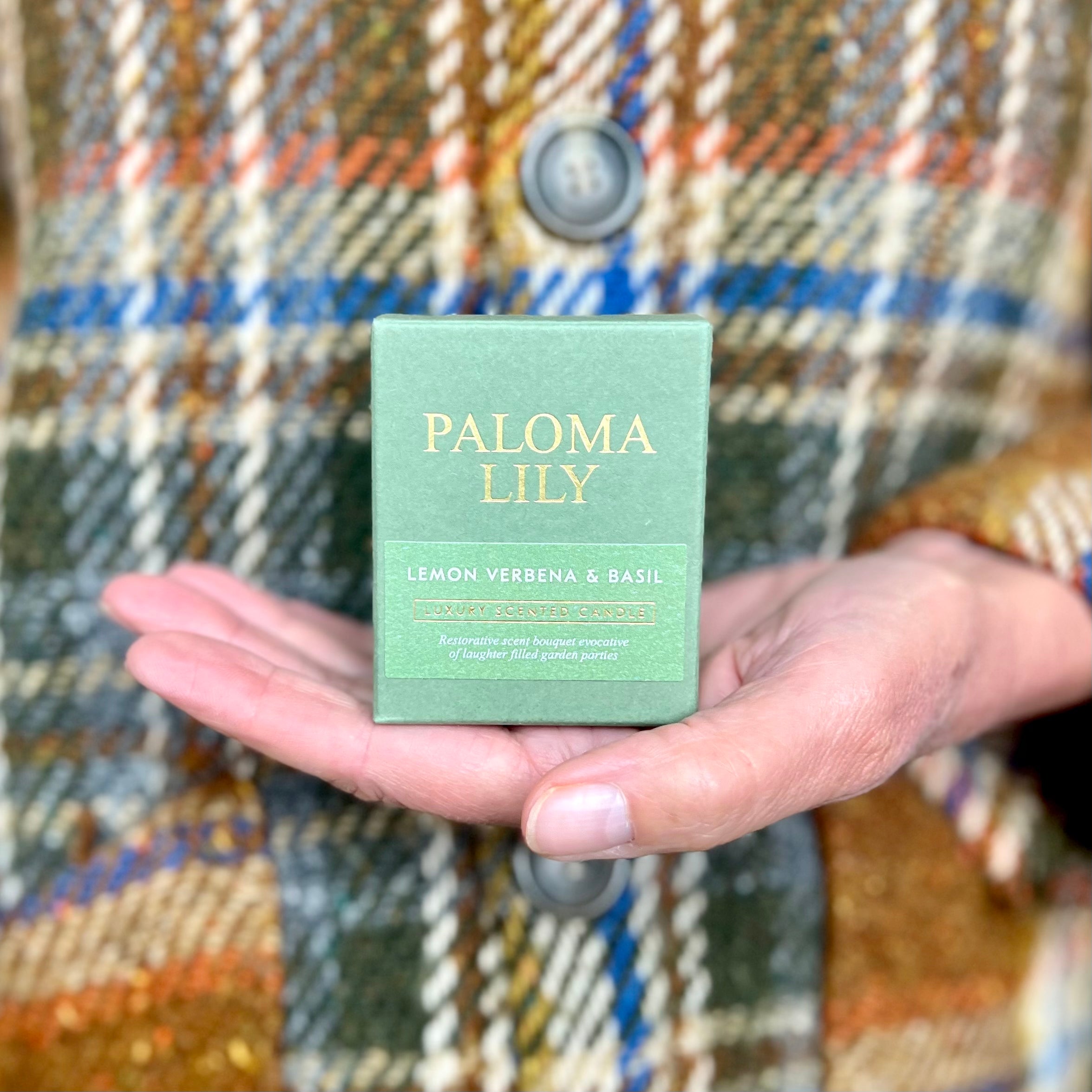 Lemon Verbena & Basil Travel Candle