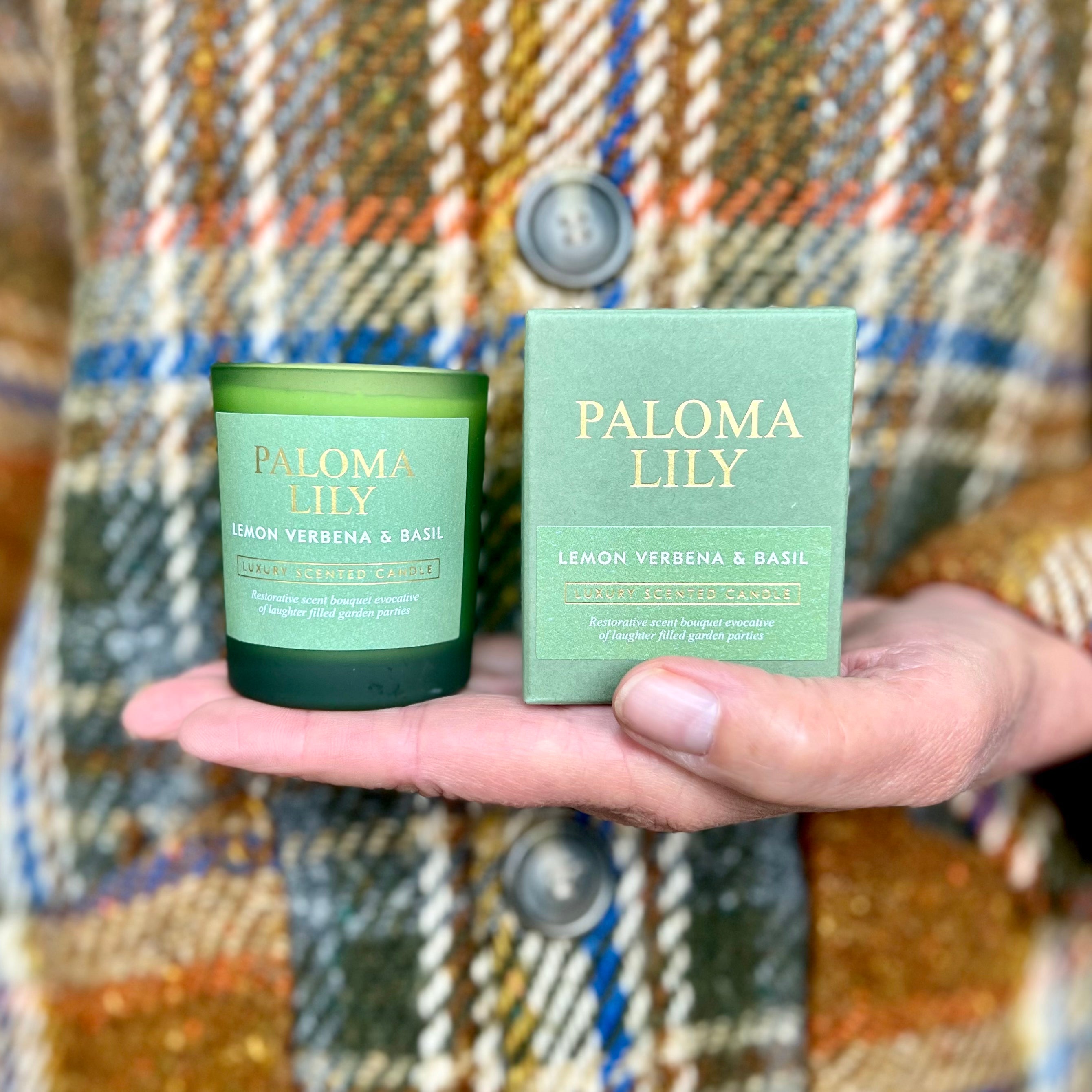 Lemon Verbena & Basil Travel Candle