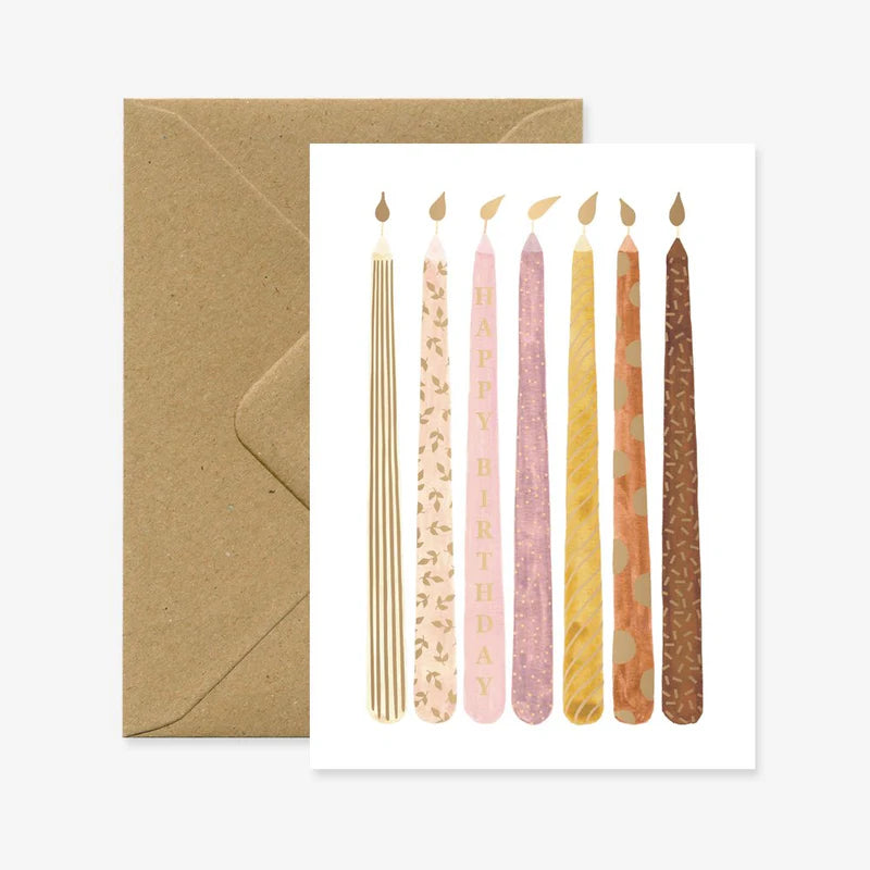 Patterned Candles