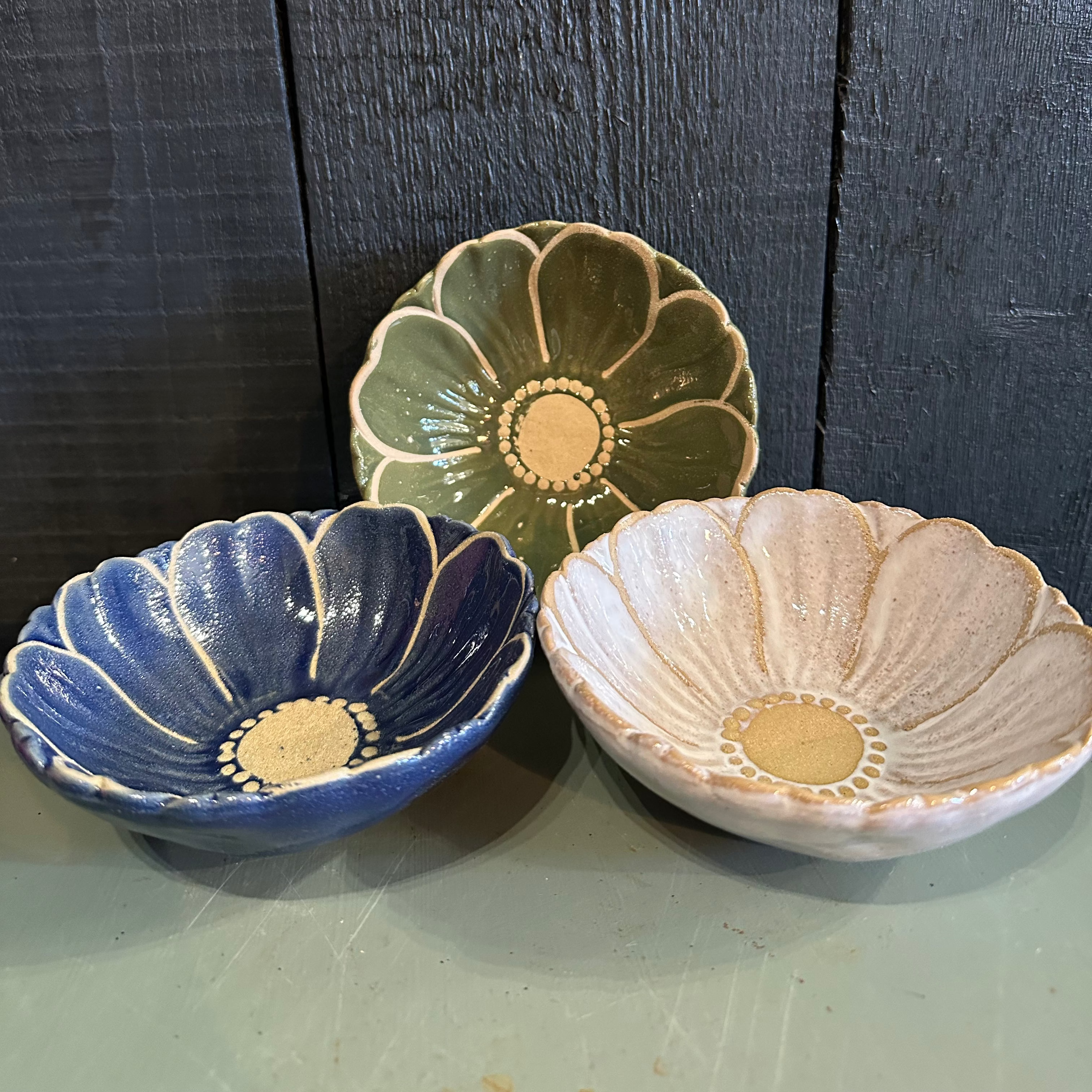 Stone Flower Bowl