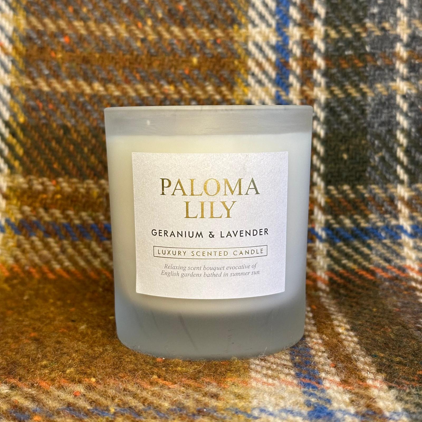 Geranium & Lavender Luxury Candle