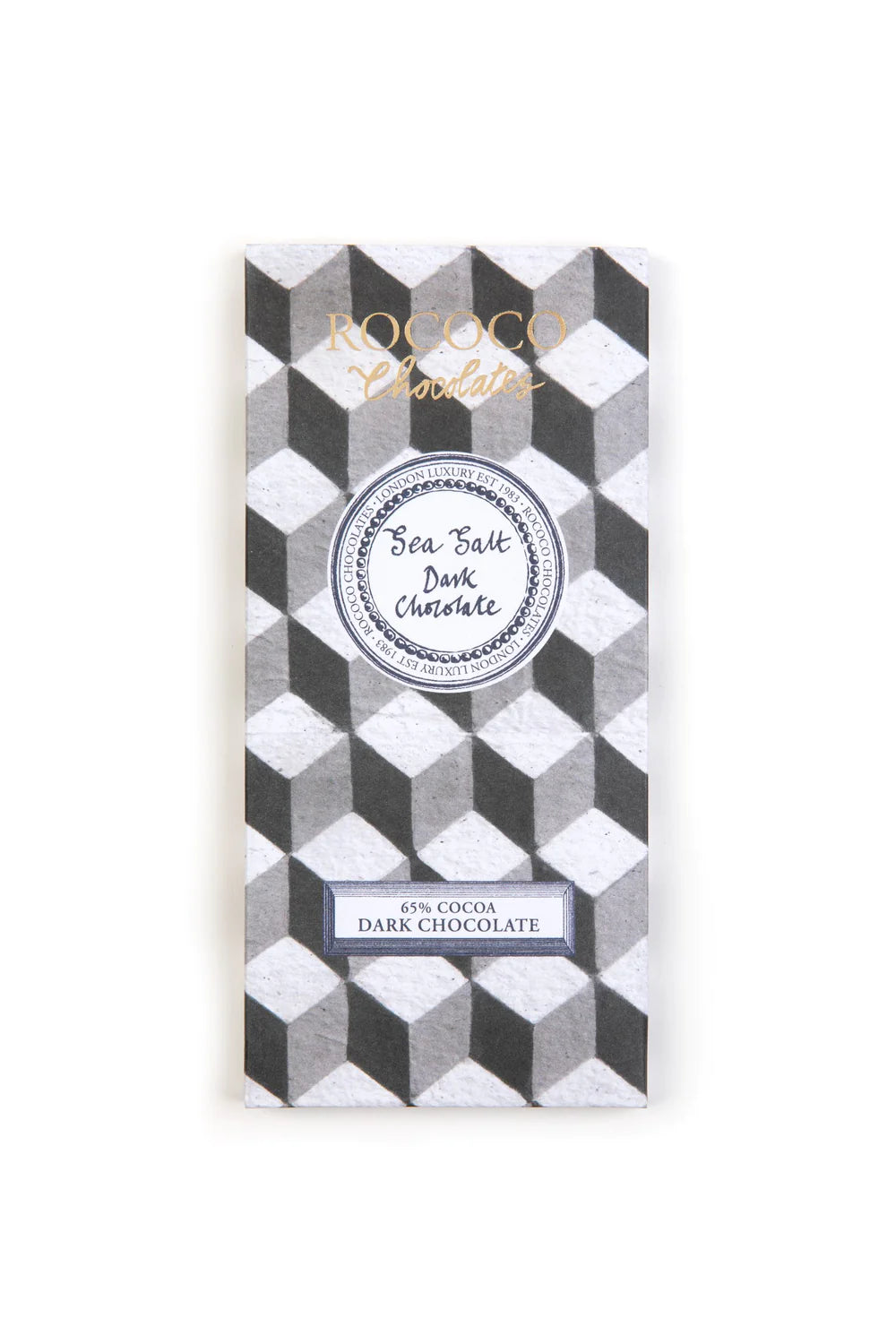 Rococo Sea Salt Dark Chocolate Bar