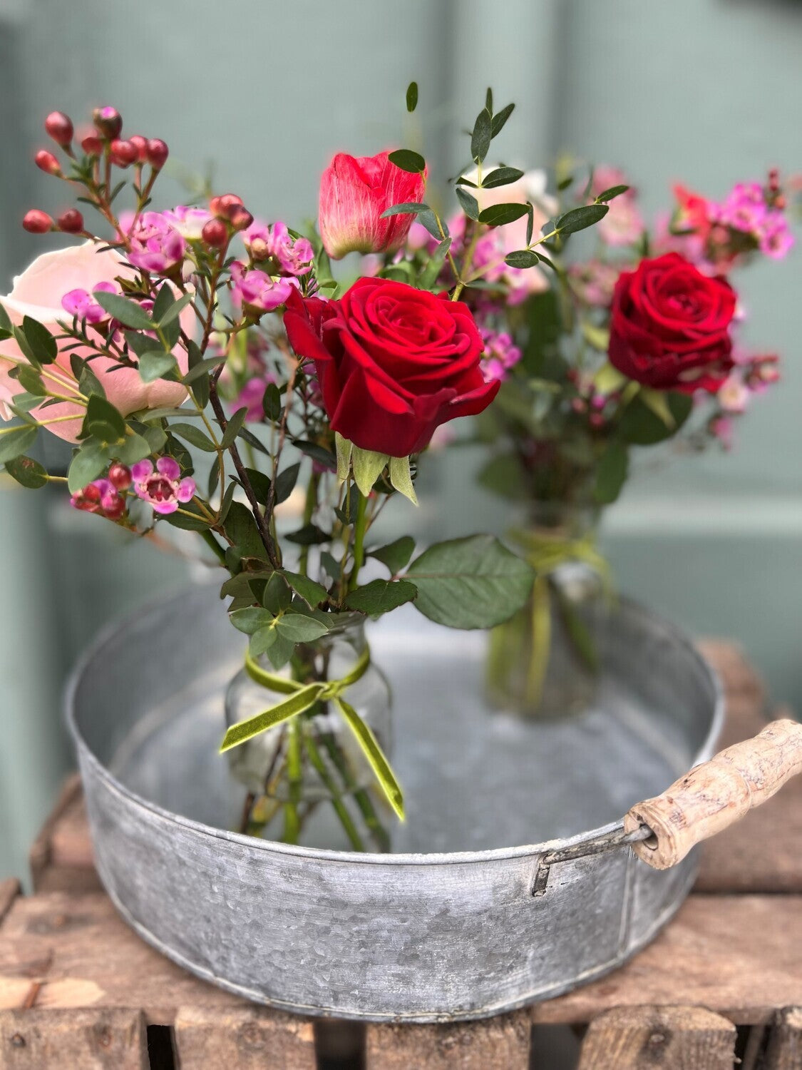 Garden Posy Jar