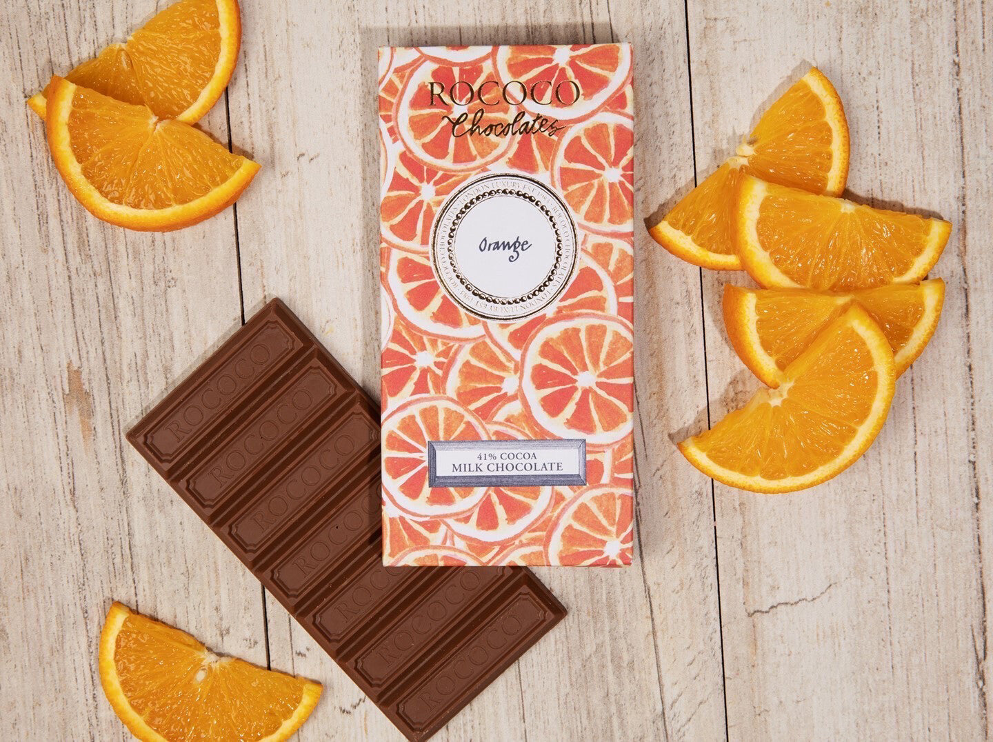 Rococo Orange Milk Chocolate