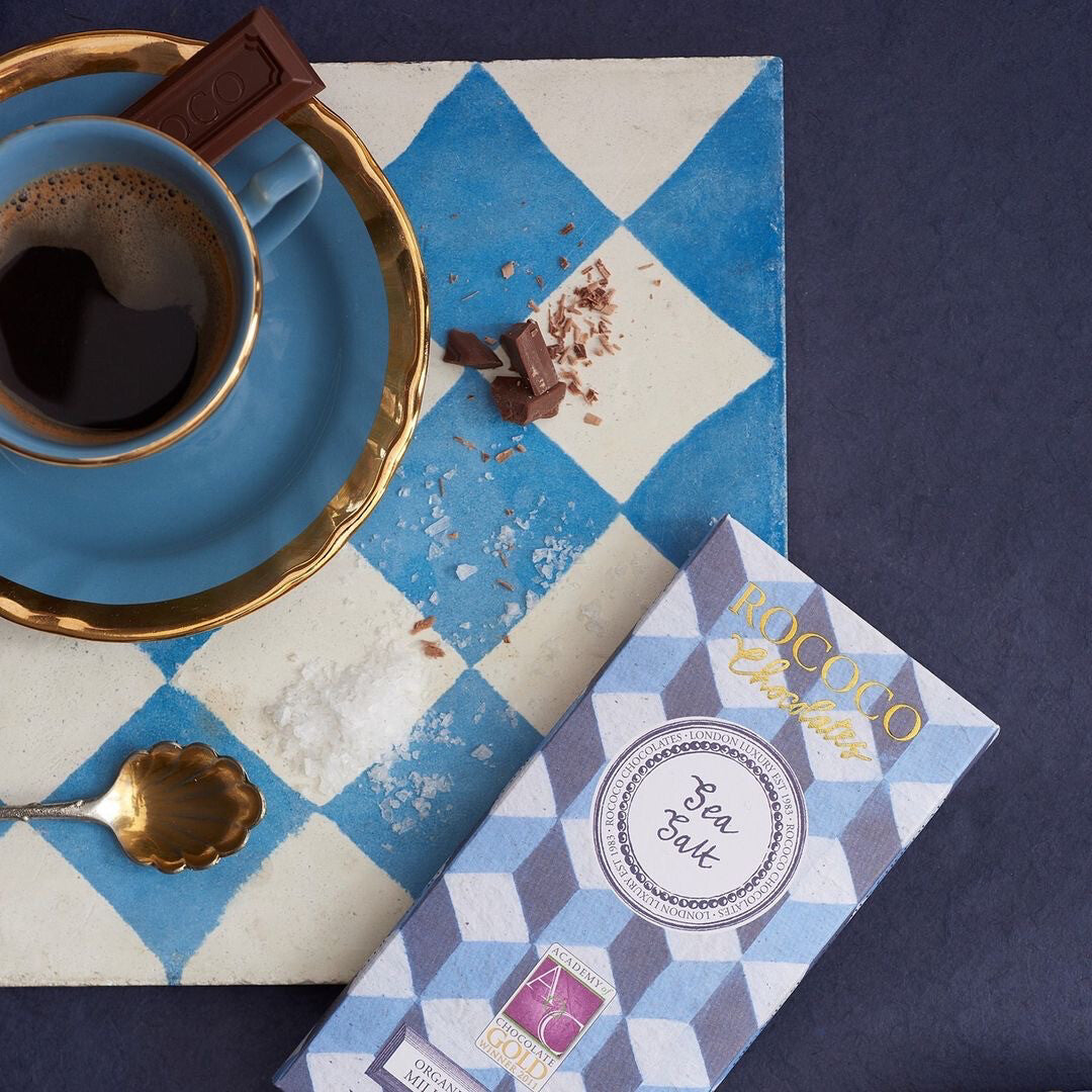 Rococo Sea Salt Milk Chocolate Bar
