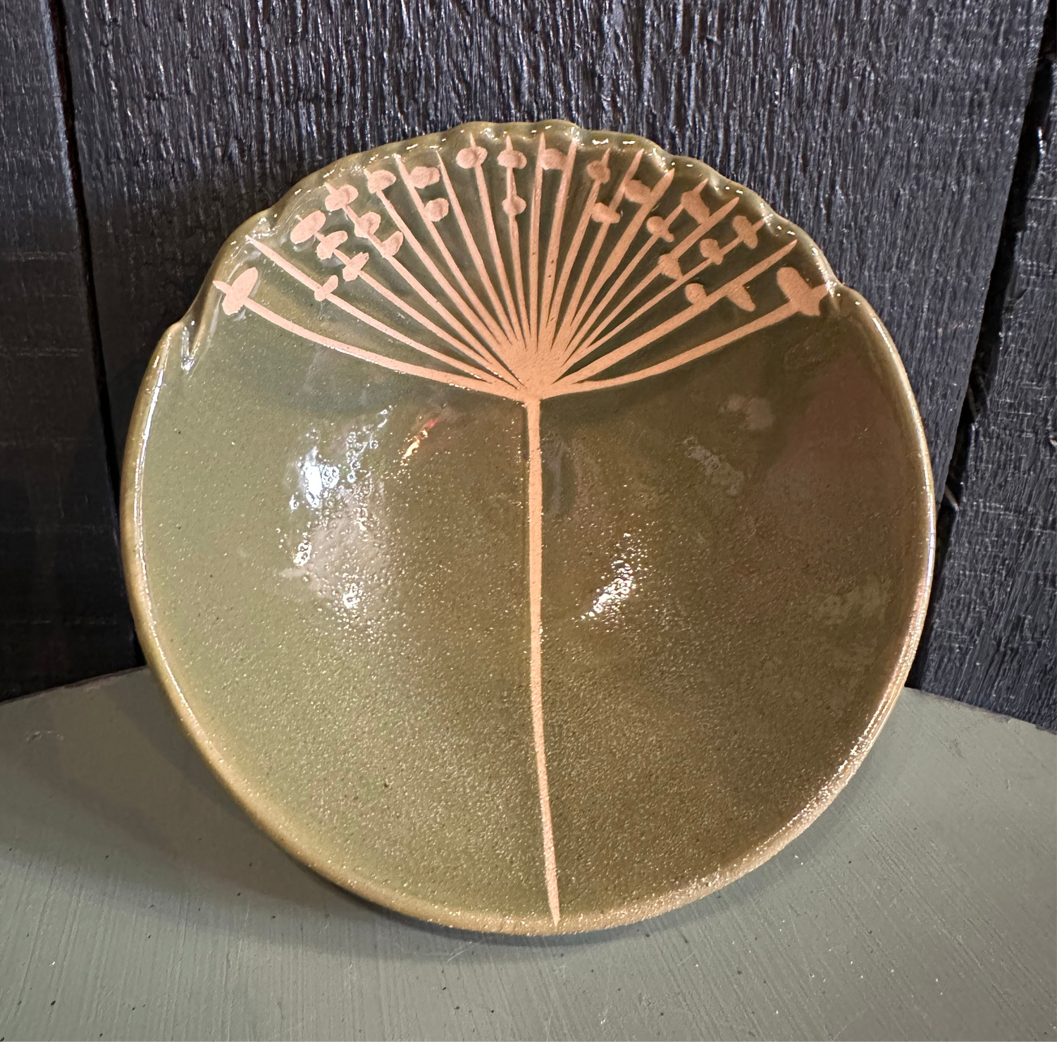 Stone Seedhead Bowl