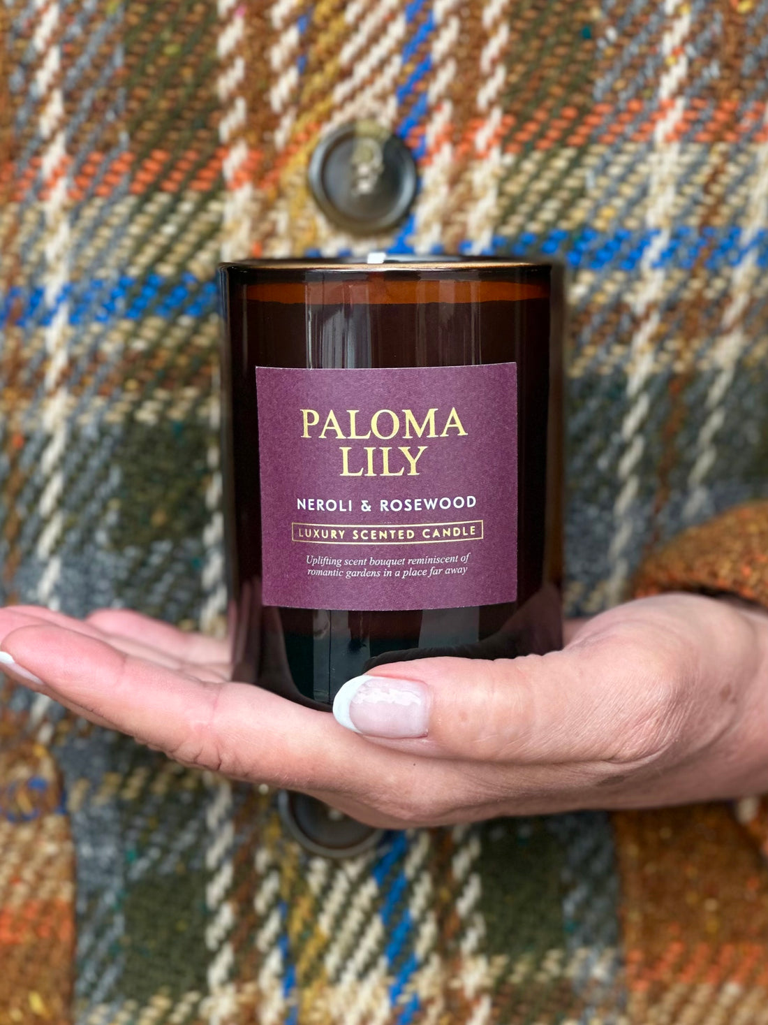 Neroli &amp; Rosewood Luxury Candle