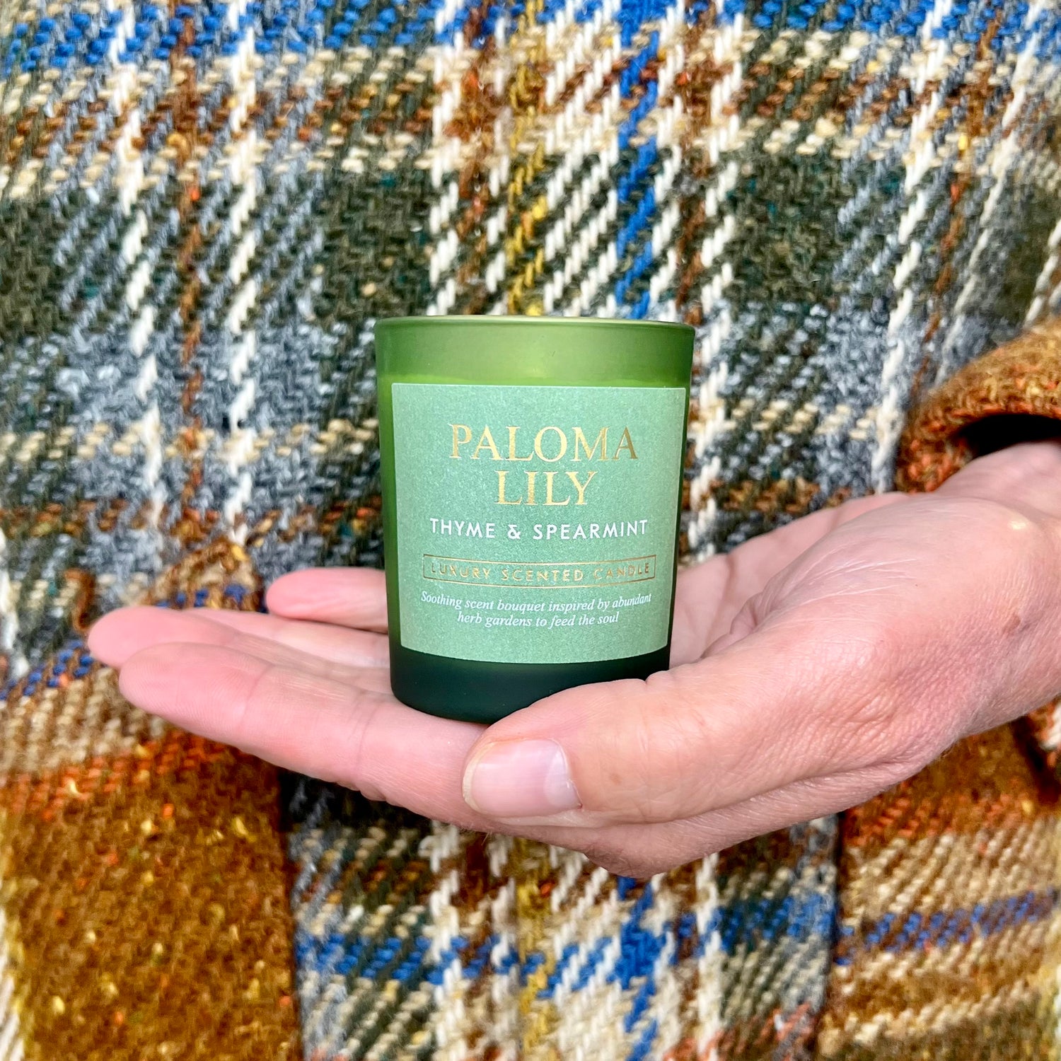 Thyme &amp; Spearmint Travel Candle