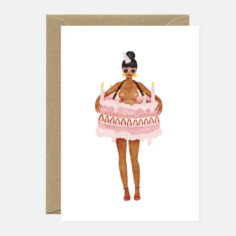 Lady In A Cake