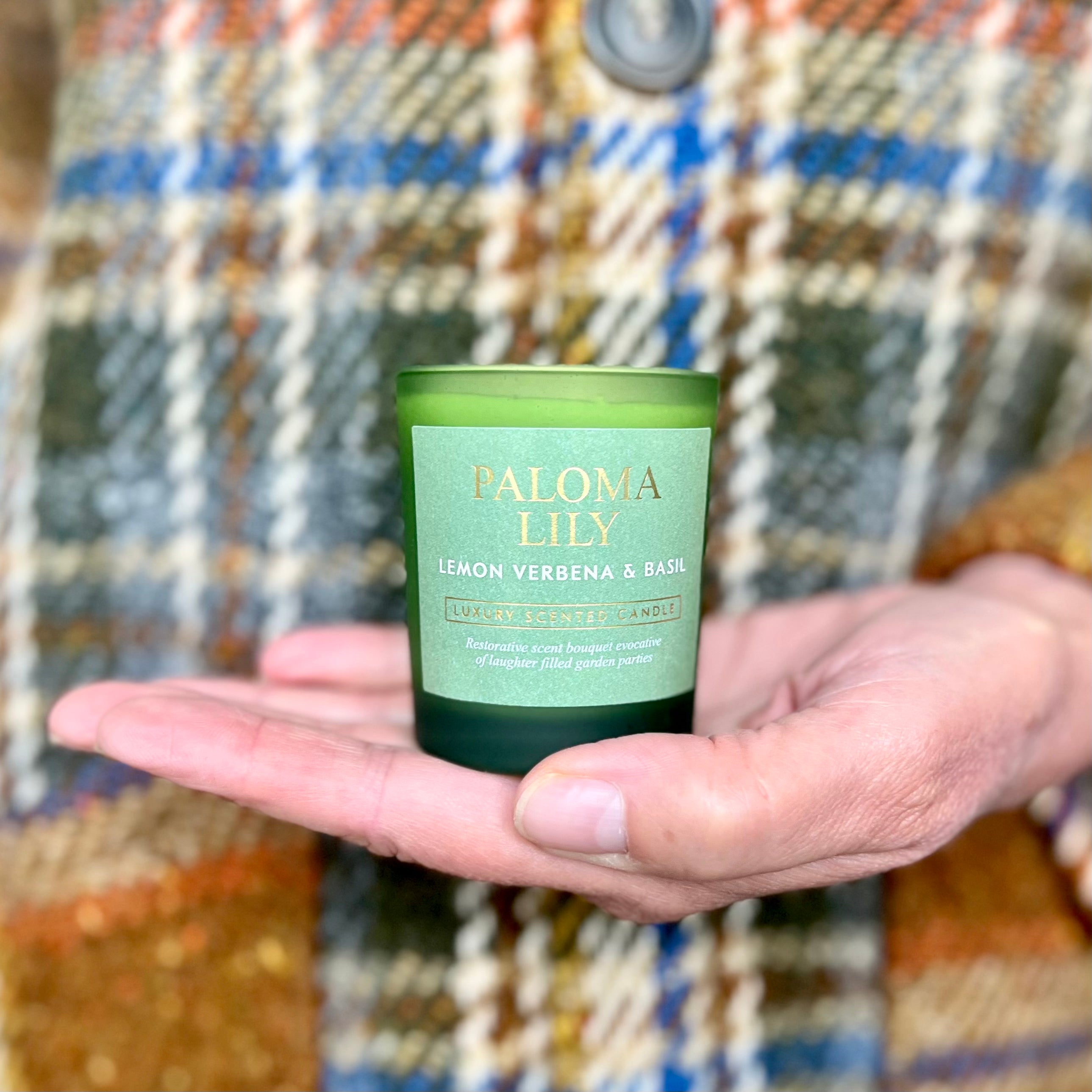 Lemon Verbena &amp; Basil Travel Candle