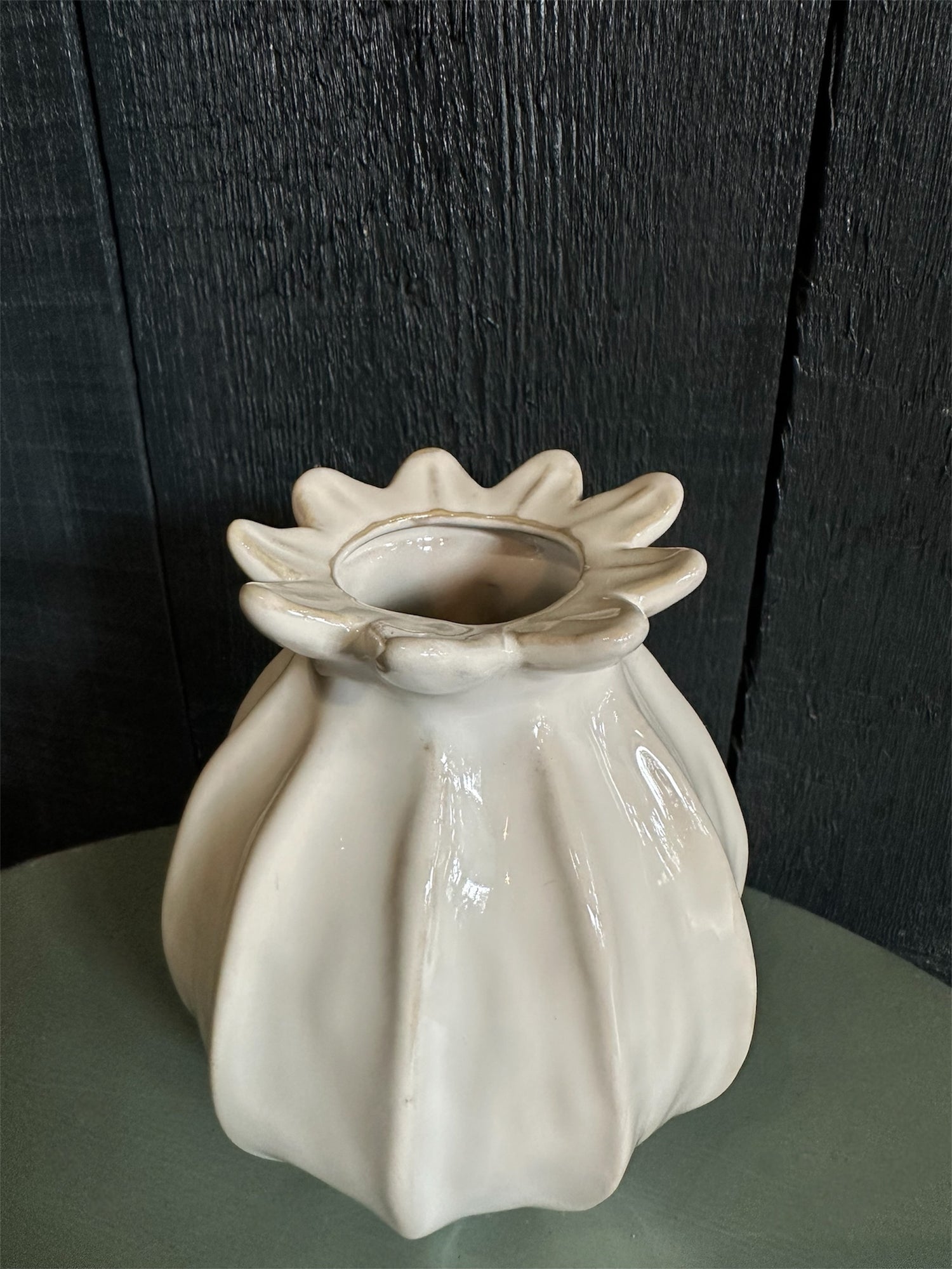 White Ceramic Vase