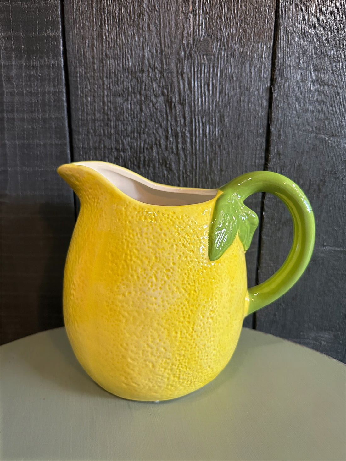 Lemon Ceramic Jug
