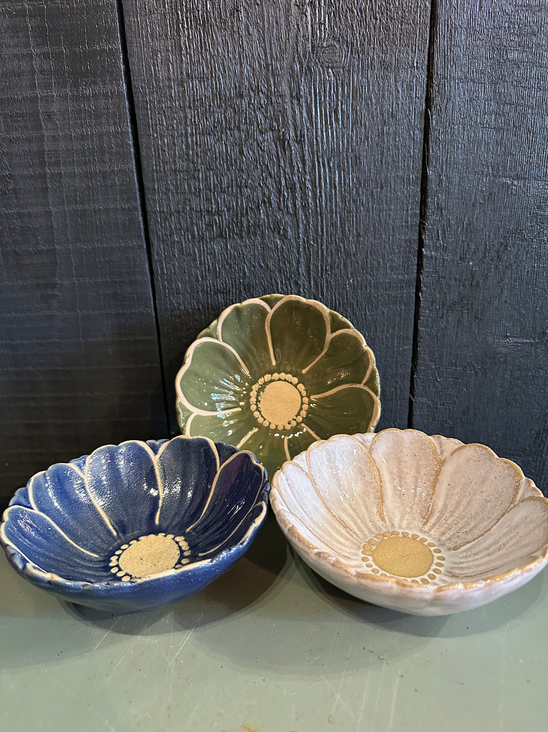 Stone Flower Bowl