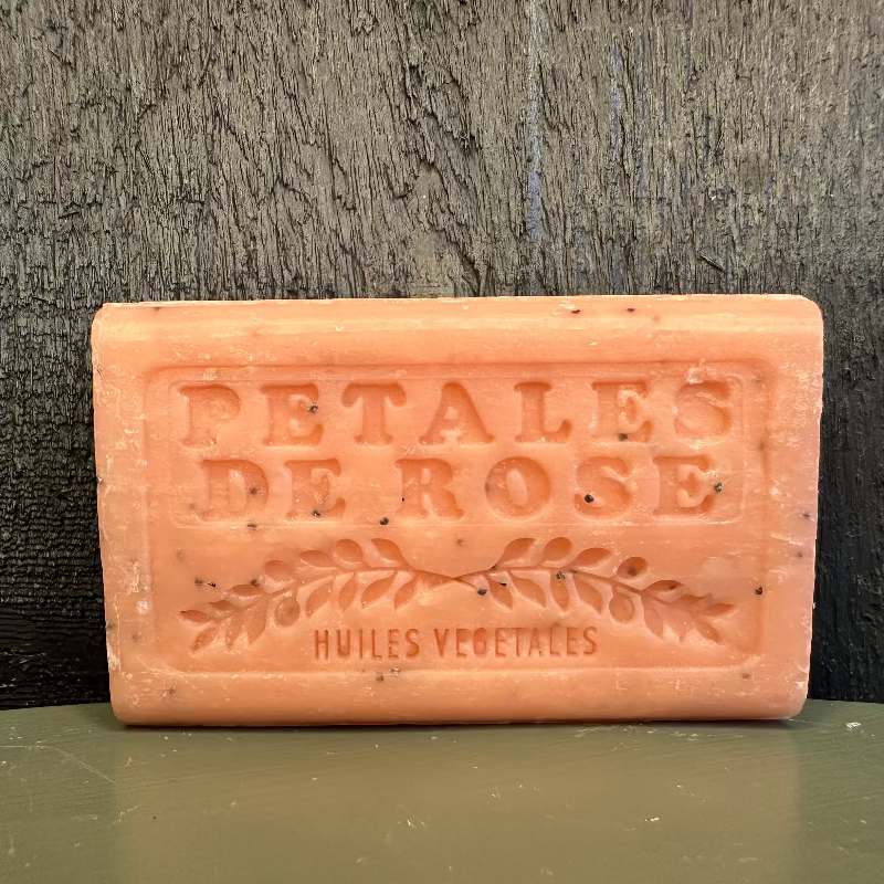 Marseilles Soap Petales De Rose Exfoliant 125g