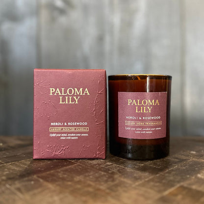 Neroli &amp; Rosewood Luxury Candle