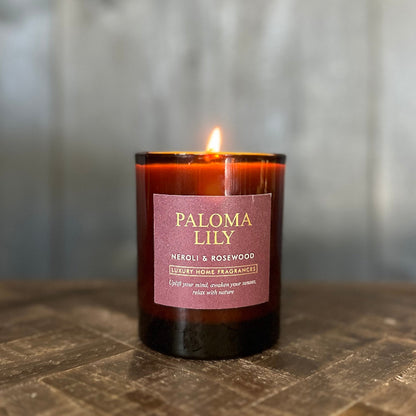 Neroli &amp; Rosewood Luxury Candle