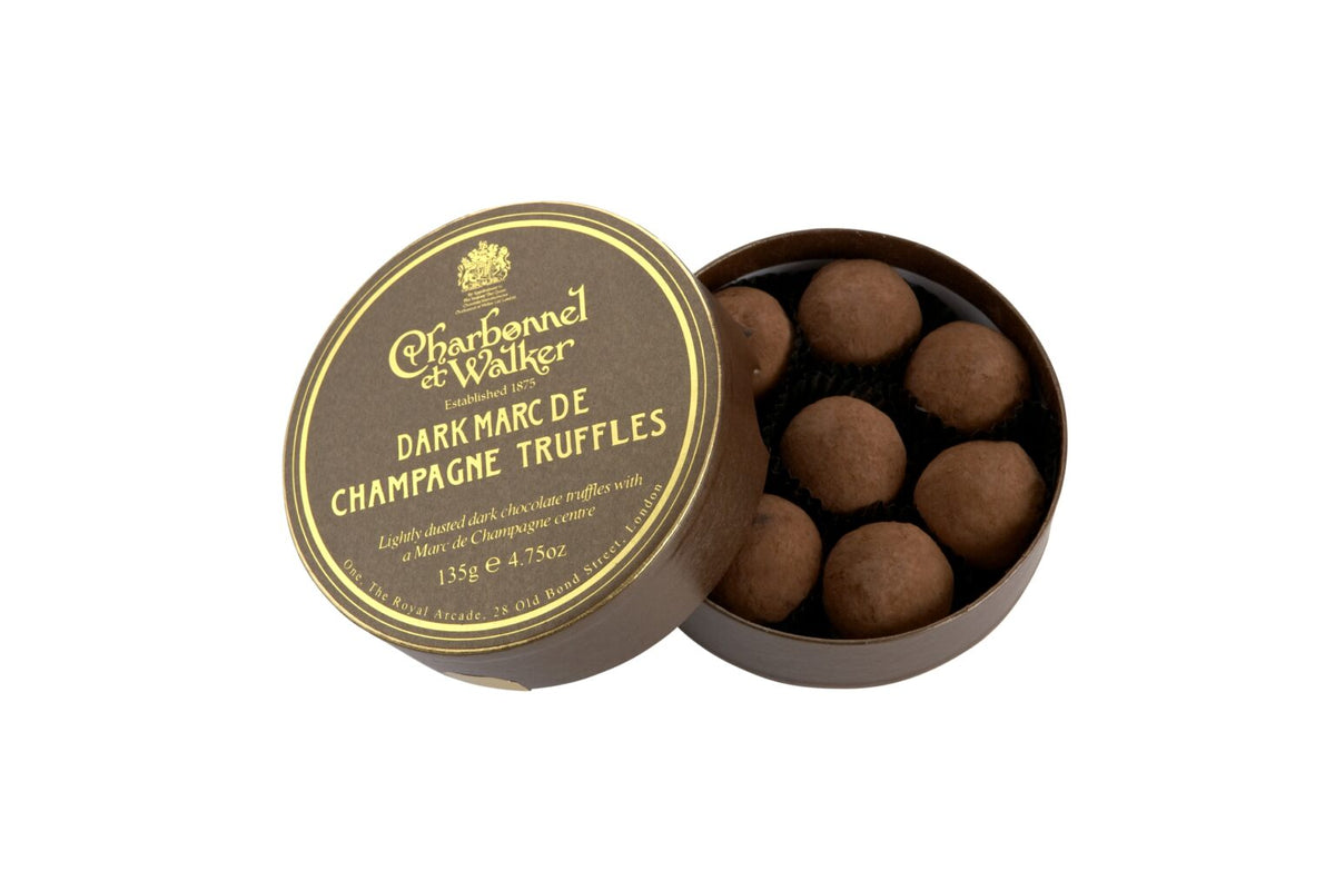 Pink Marc de Champagne Chocolate Truffles 135g