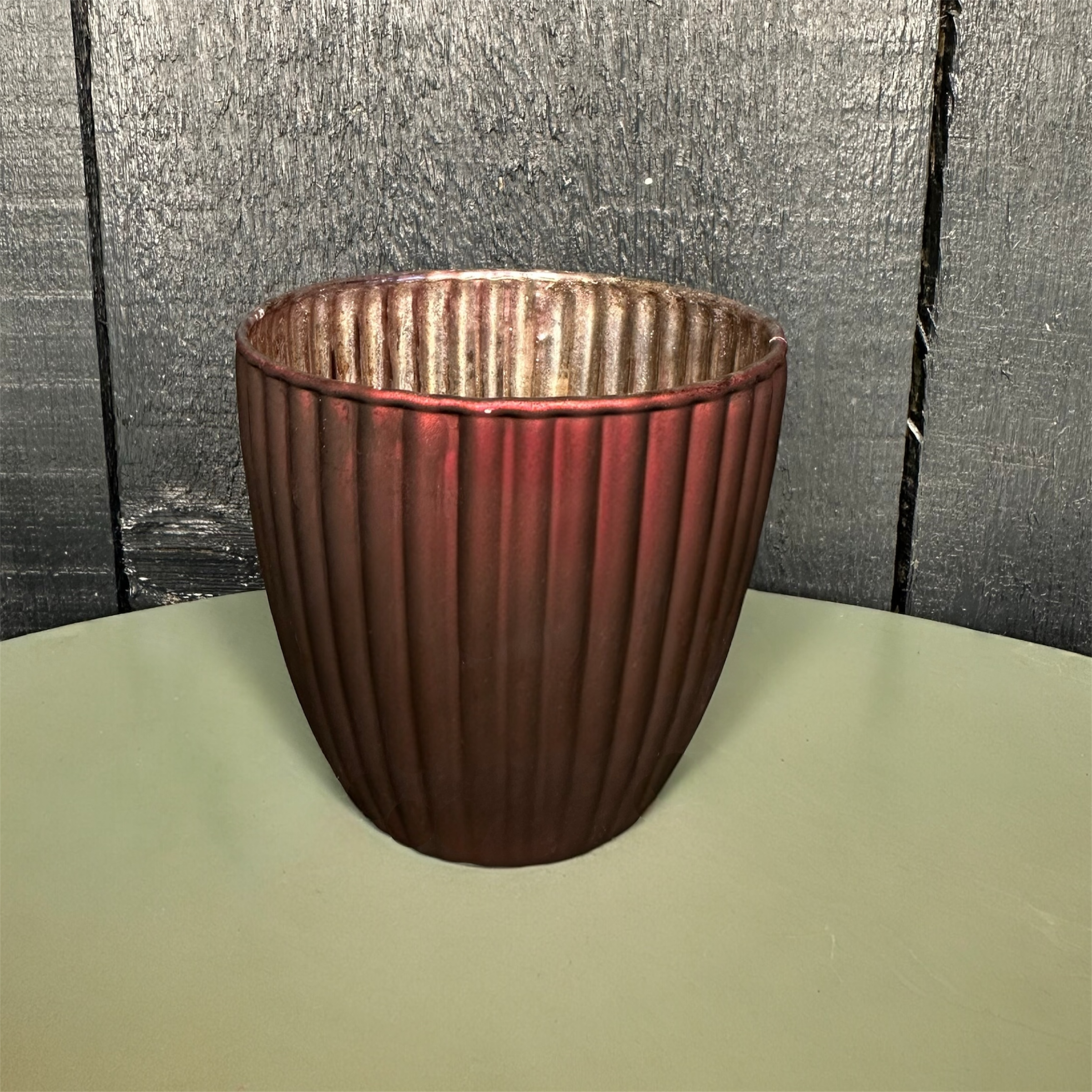 Ribbed Candle Holders