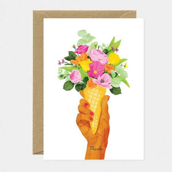 Thanks Ice cream flowers